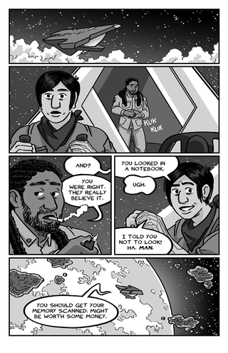 Illustration for article titled A Twisted Comic About A Space Colony Where Medical Experiments Are Holy